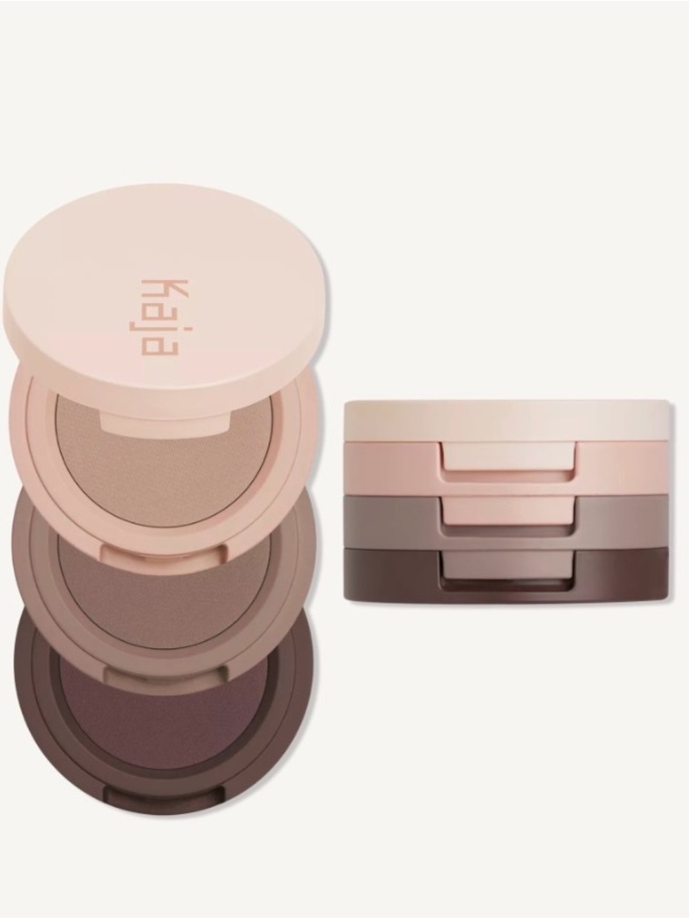 Beauty Bento Matte Eyeshadow Trio by Kaja - Chai Latte Haze